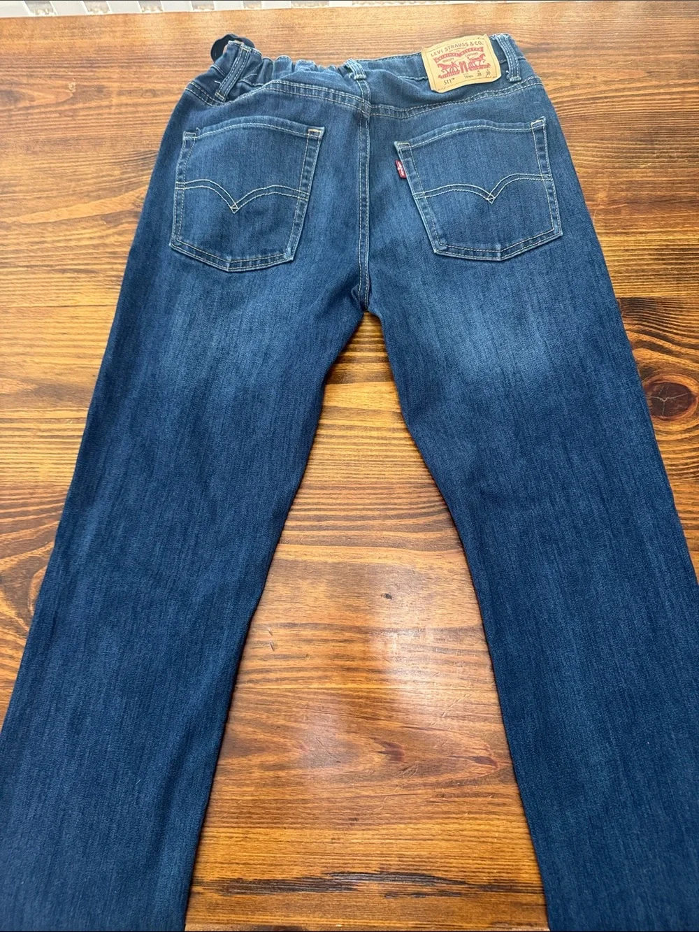 Boys 511 16 regular. 28x30 Levi's Indigo Relaxed Fit Jeans